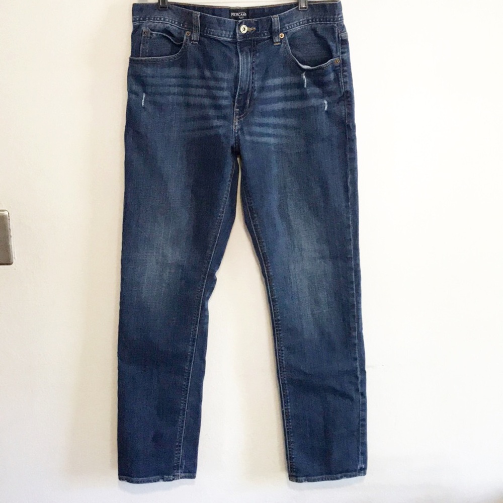 J CREW MERCANTILE Flex Straight Jeans 34
